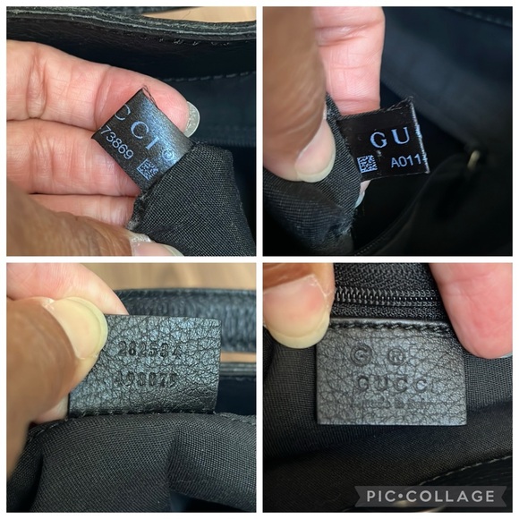 A155 - π― % authentic Gucci shoulder bag - Picture 16 of 16